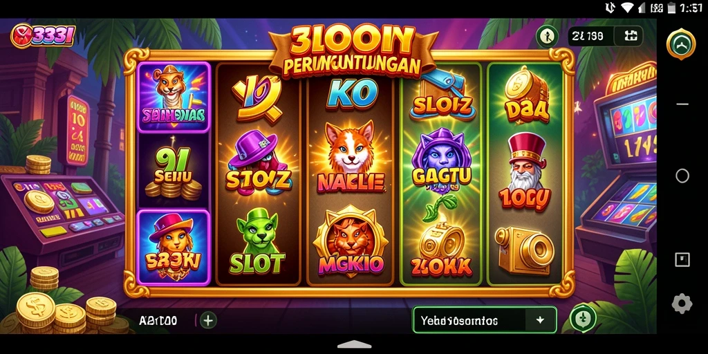 Tangkapan layar gameplay <strong>333I</strong> menampilkan serunya bermain slot.