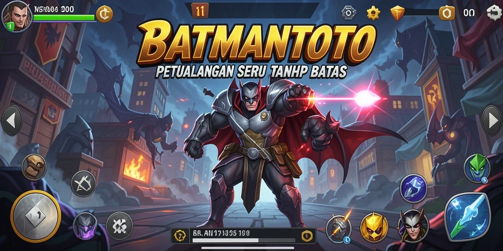 Tampilan gameplay seru di BATMANTOTO dengan petualangan yang menantang.