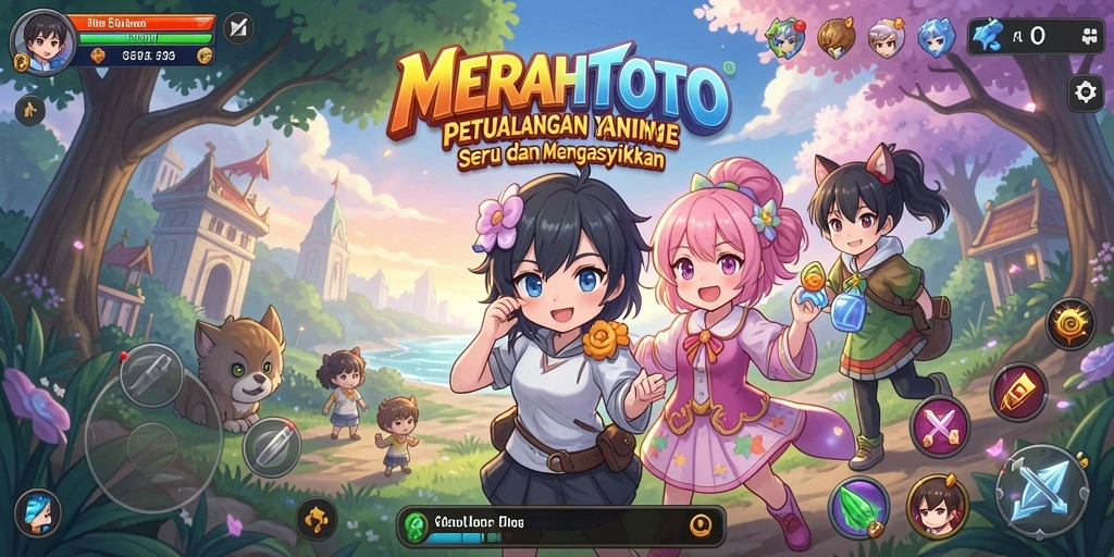 Tampilan menakjubkan dari gameplay MERAHTOTO yang penuh aksi.