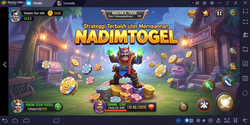 Tampilan gameplay NADIMTOGEL yang penuh strategi dan tantangan.