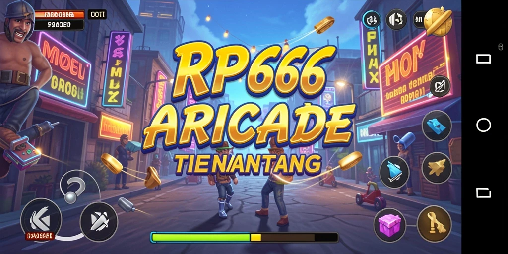 Tampilan gameplay menarik dari RP66 dengan aksi Arcade yang seru.
