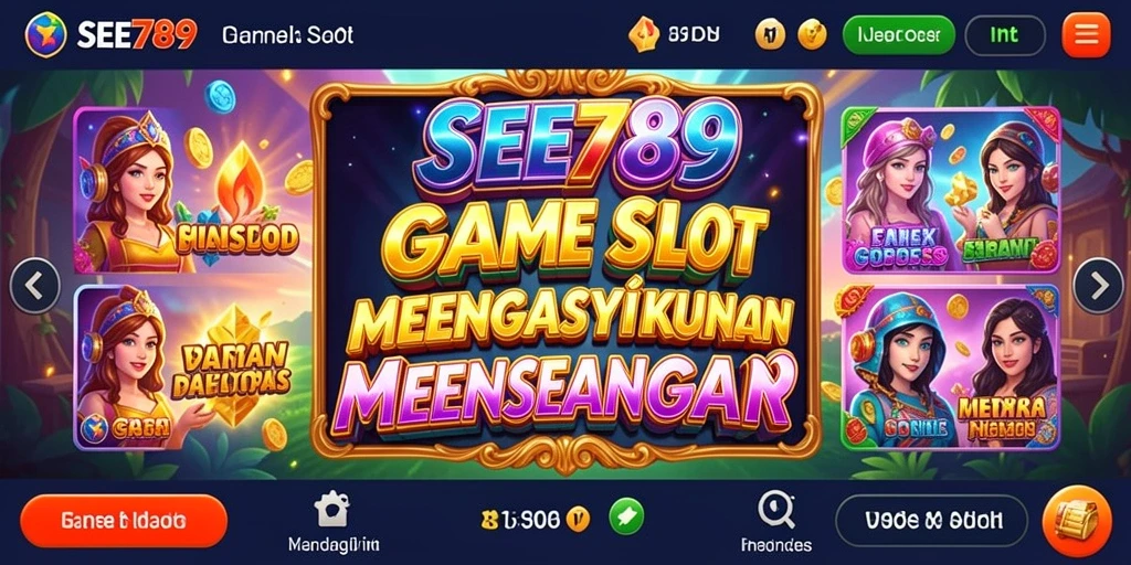 Tangkapan layar SEE789 menampilkan aksi penuh dari permainan slot yang mengasyikkan.
