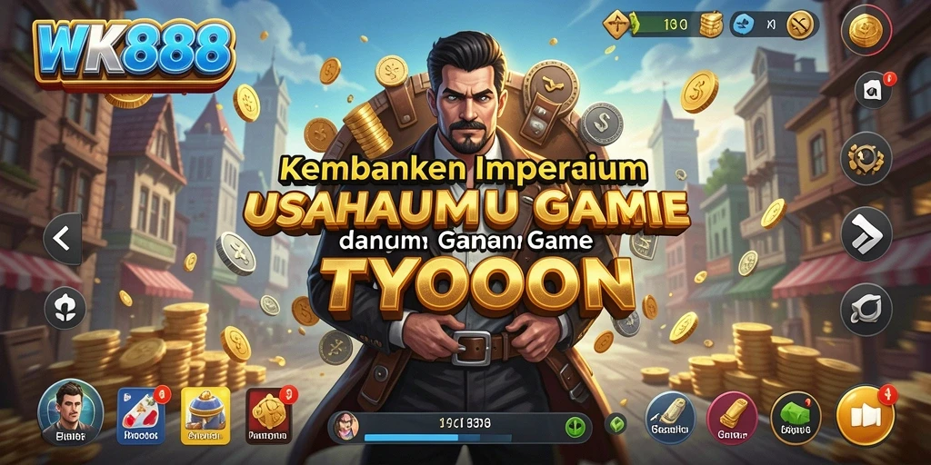 Tampilan gameplay menarik dari WK888 yang menggambarkan strategi Tycoon.